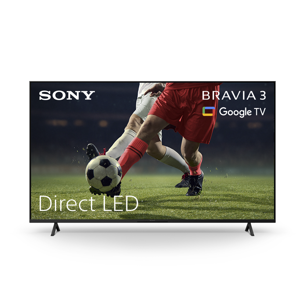 BRAVIA 3 | 4K HDR Processor X1™ | 4K Ultra HD | High Dynamic Range (HDR) | Smart TV (Google TV) BRAVIA 3 | 4K HDR Processor X1™ | 4K Ultra HD | High Dynamic Range (HDR) | Smart TV (Google TV)