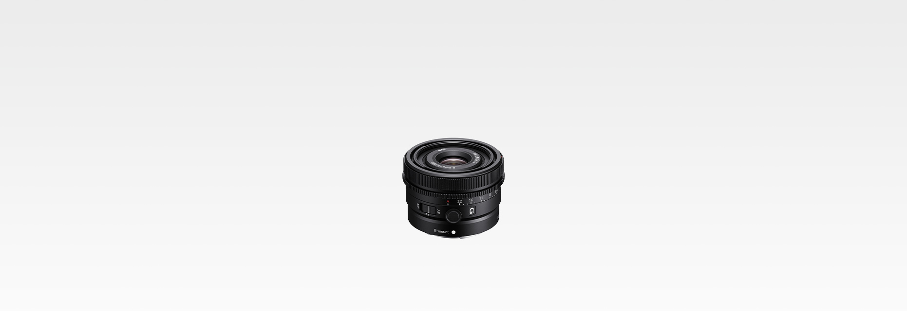 Zdjęcie produktowe obiektywu FE 24 mm F2.8 G