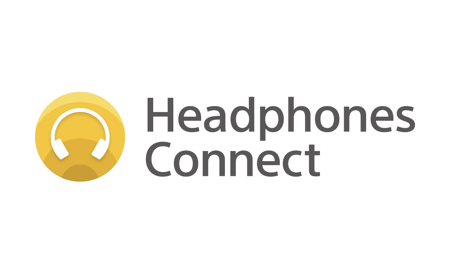 Logo Headphones Connect